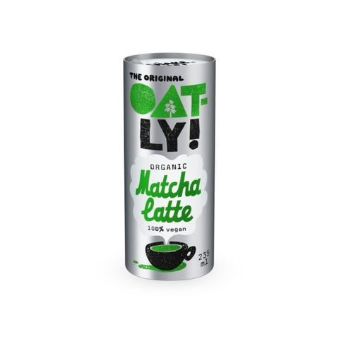 Comprar online BEBIDA AVENA MATCHA LATTE OATLY 235 ML de OATLY. Imagen 1