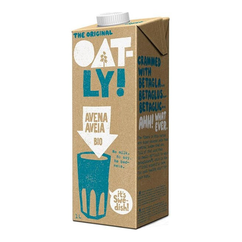 Comprar online BEBIDA AVENA ORIGINAL OATLY BIO 1L de OATLY. Imagen 1