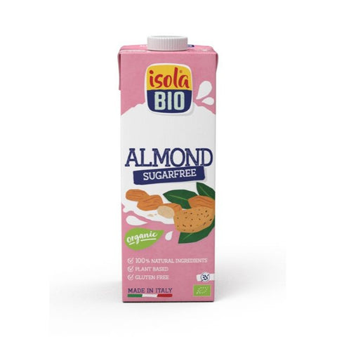Comprar online BEBIDA DE ALMENDRAS SIN AZUCAR BIO 1 Litro de ISOLA BIO. Imagen 1