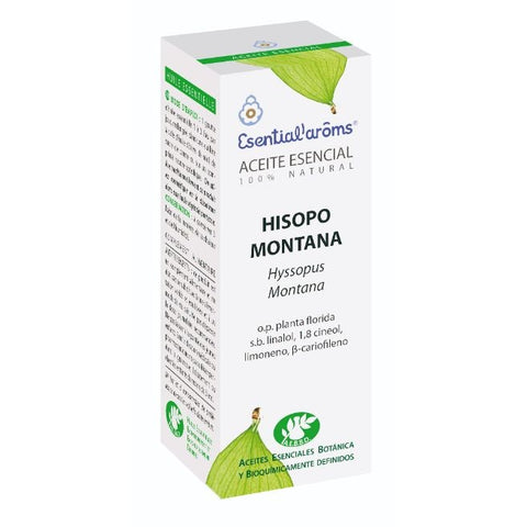 Comprar online ACEITE ESENCIAL HISOPO MONTANA 5 ml de ESENTIAL AROMS. Imagen 1