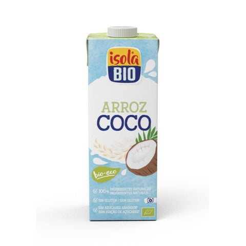 Comprar online BEBIDA DE ARROZ Y COCO BIO 1 Litro de ISOLA BIO. Imagen 1