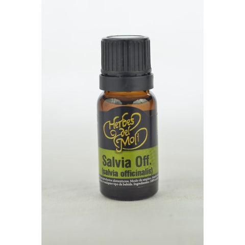 Comprar online ACEITE ESENCIAL SALVIA OFFICINALIS 10 ml de HERBES DEL MOLI. Imagen 1