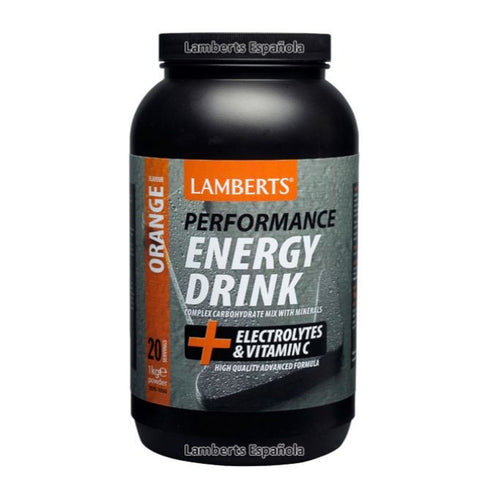 Comprar online BEBIDA ENERGETICA-SABOR NARANJA 1000g de LAMBERTS. Imagen 1