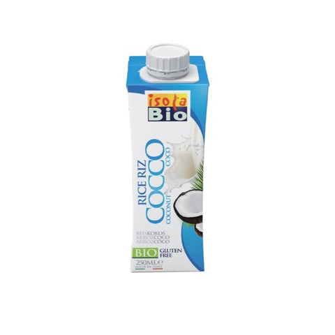 Comprar online BEBIDA MINI DE ARROZ Y COCO BIO 250 ml de ISOLA BIO. Imagen 1