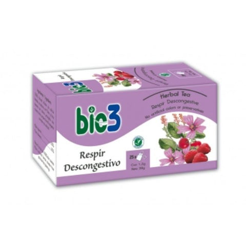 Comprar online BIE3 RESPIR DESCONGESTIVO FUMADORES 25 Filtros de BIODES. Imagen 1