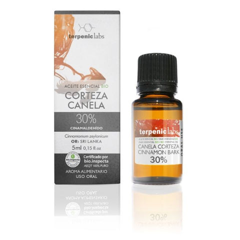 Comprar online CANELA CORTEZA 30% CINAMALDEHIDO 5ml BIO de TERPENIC. Imagen 1