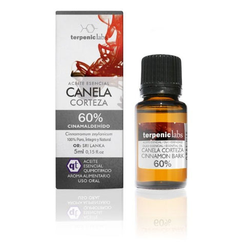 Comprar online CANELA CORTEZA 60% CINAMALDEHIDO 5ml de TERPENIC. Imagen 1
