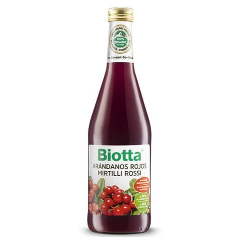 Comprar online BIOTTA ARANDANOS ROJOS 500 ml de A.VOGEL - BIOFORCE. Imagen 1