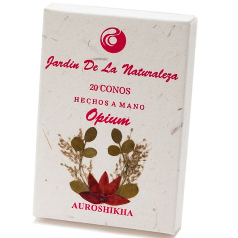 Comprar online CONOS JARDIN NATURALEZA FRAGANCIA OPIUM de AUROSHIKHA. Imagen 1