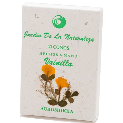 Comprar online CONOS JARDIN NATURALEZA FRAGANCIA VAINILLA de AUROSHIKHA. Imagen 1