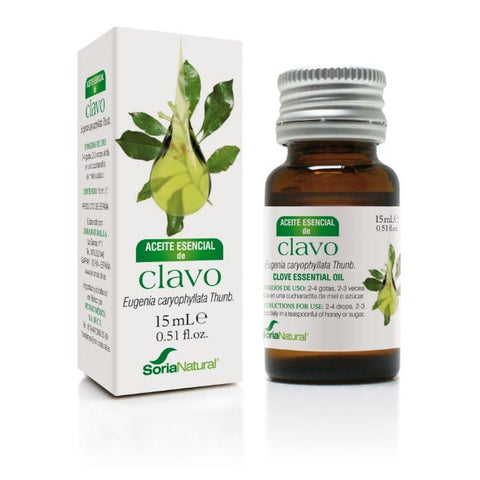 Comprar online ESENCIA DE CLAVO 15 ml de SORIA. Imagen 1