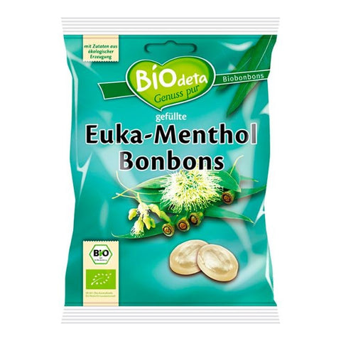 Comprar online CARAMELOS R. EUCALIP.MENTOL BIODETA 75G de BIODETA. Imagen 1