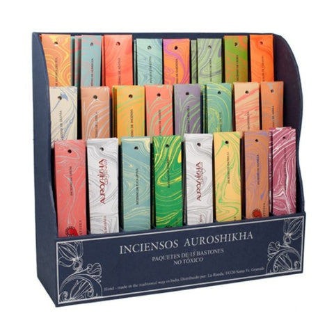 Comprar online EXPOSITOR CON 3 UNIDADES DE 24 FRAGANCIAS de AUROSHIKHA. Imagen 1