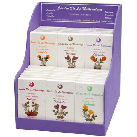 Comprar online EXPOSITOR CON 8 UNIDADES DE CADA FRAGANCIA de AUROSHIKHA. Imagen 1