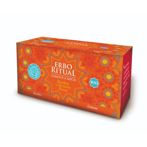 Comprar online ERBO RITUAL ROOIBOS E ARANCIA ROSSA BIO 20 FILTROS de GIANLUCA MECH. Imagen 1
