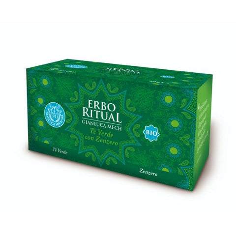Comprar online ERBO RITUAL THE VERDE CON ZENZERO BIO 20 FILTROS de GIANLUCA MECH. Imagen 1