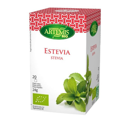 Comprar online ESTEVIA BIO 20 Filtros de ARTEMISBIO. Imagen 1