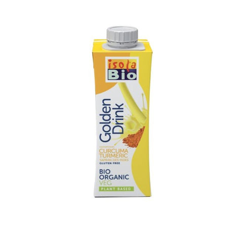 Comprar online GOLDEN DRINK BEBIDA MINI DE ARROZ YCURCUMA BIO 250 de ISOLA BIO. Imagen 1