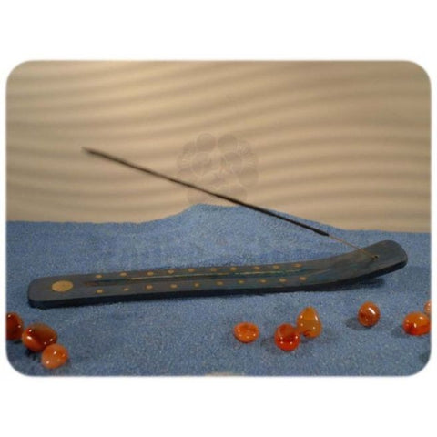 Comprar online INCENSARIO MADERA LABRADA SOL AZUL de RADHE SHYAM SPIRITUAL SKY. Imagen 1