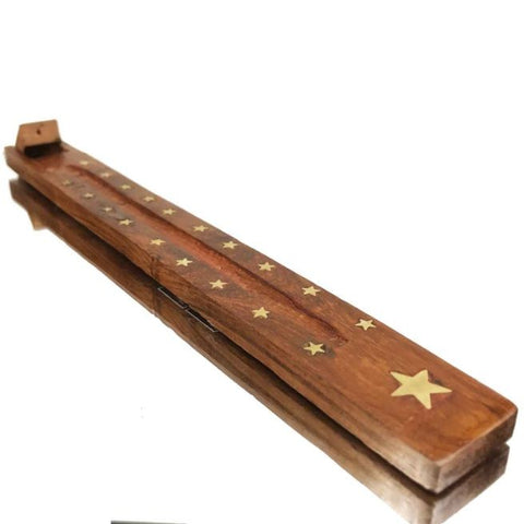 Comprar online INCENSARIO MADERA PLANO ESTRELLA de RADHE SHYAM SPIRITUAL SKY. Imagen 1