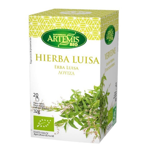 Comprar online HIERBA LUISA ECO 20 Filtros de ARTEMISBIO. Imagen 1