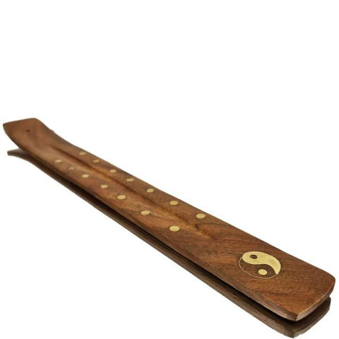 Comprar online INCENSARIO MADERA YING YANG de RADHE SHYAM SPIRITUAL SKY. Imagen 1