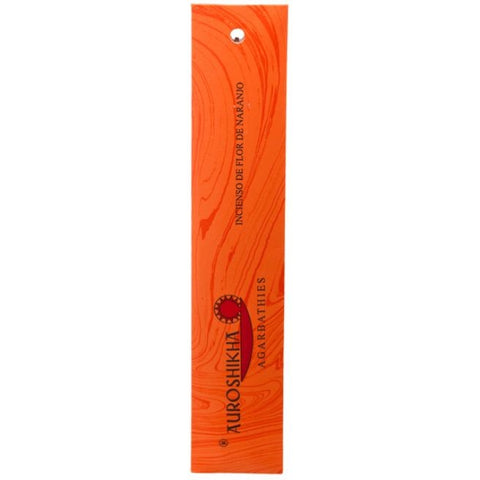 Comprar online INCIENSO AUROSHIKHA FRAGANCIA FLOR DE NARANJO de AUROSHIKHA. Imagen 1