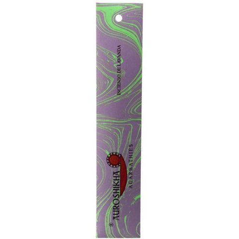 Comprar online INCIENSO AUROSHIKHA LAVANDA 50 G (60 VARILLAS APR) de AUROSHIKHA. Imagen 1