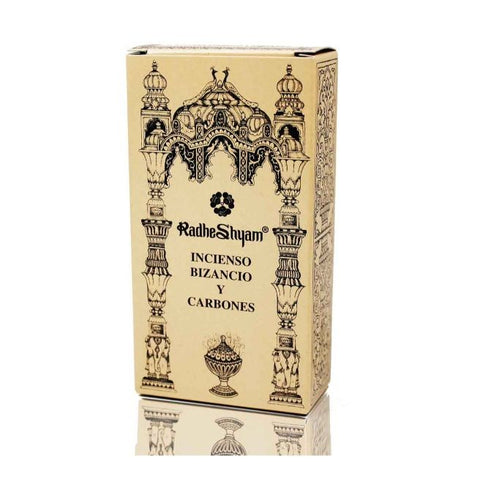 Comprar online INCIENSO BIZANCIO Y CARBONES 100 GR de RADHE SHYAM SPIRITUAL SKY. Imagen 1