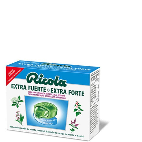 Comprar online BOLSA MENTA MENTOL GLACIAL EXT.FUERTE de RICOLA. Imagen 1