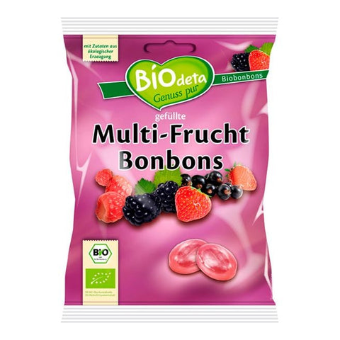 Comprar online CARAMELOS RELL. MULTI FRUTAS BIODETA 75G de BIODETA. Imagen 1