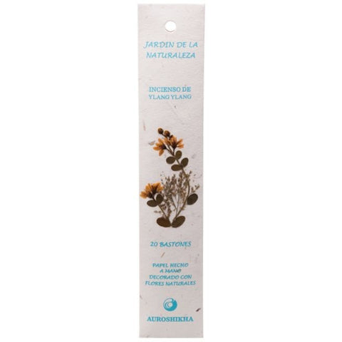 Comprar online INCIENSO JARDIN DE LA NATURALEZA FRAGANCIA YLANG Y de AUROSHIKHA. Imagen 1