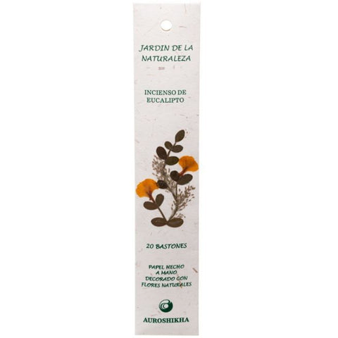Comprar online INCIENSO JARDIN NATURALEZA FRAGANCIA EUCALIPTO de AUROSHIKHA. Imagen 1
