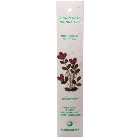 Comprar online INCIENSO JARDIN NATURALEZA FRAGANCIA VAINILLA de AUROSHIKHA. Imagen 1