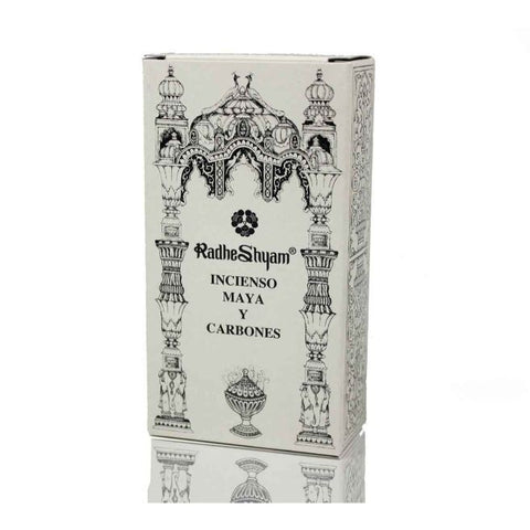 Comprar online INCIENSO MAYA Y CARBONES 100 GR de RADHE SHYAM SPIRITUAL SKY. Imagen 1