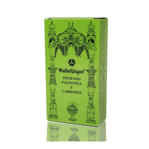 Comprar online INCIENSO PALESTINA Y CARBONES 100 GR de RADHE SHYAM SPIRITUAL SKY. Imagen 1