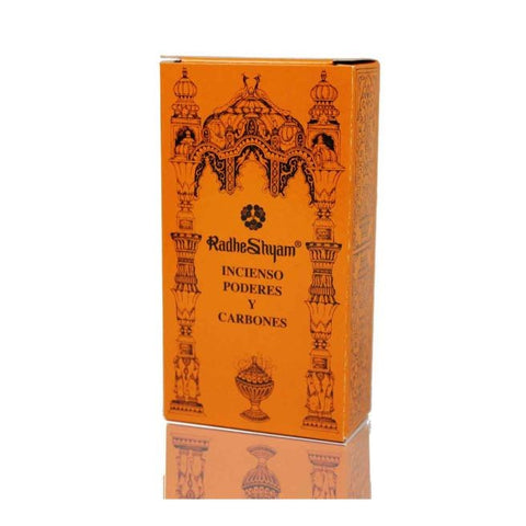 Comprar online INCIENSO PODERES Y CARBONES 100 GR de RADHE SHYAM SPIRITUAL SKY. Imagen 1