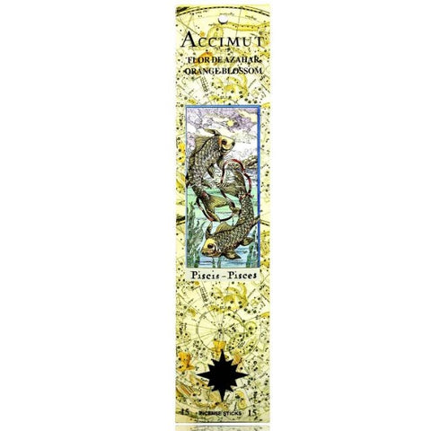 Comprar online INCIENSO STICK ACCIMUT PISCIS AZAHAR de RADHE SHYAM SPIRITUAL SKY. Imagen 1