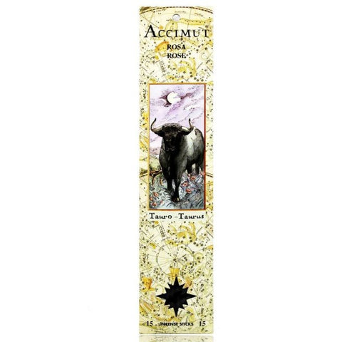 Comprar online INCIENSO STICK ACCIMUT TAURO ROSA de RADHE SHYAM SPIRITUAL SKY. Imagen 1