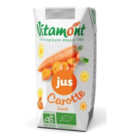 Comprar online JUGO DE ZANAHORIA 200 ml de VITAMONT. Imagen 1