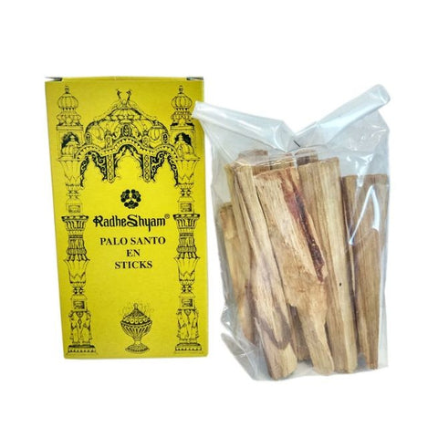 Comprar online PALO SANTO ENTERO RADHE 50GR de RADHE SHYAM SPIRITUAL SKY. Imagen 1