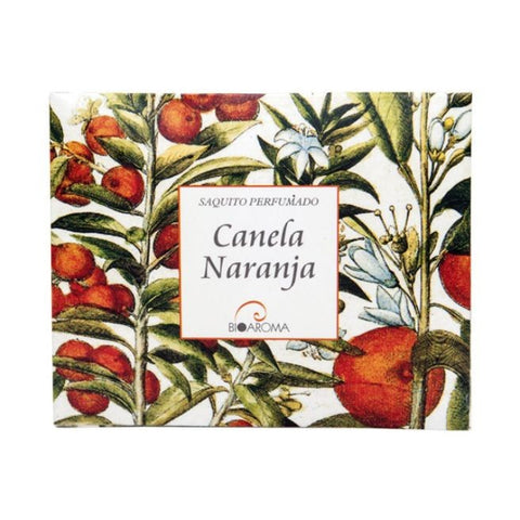 Comprar online SAQUITO PERFUMADO CANELA-NARANJA BIOAROMA 12,5 G de BIOAROMA. Imagen 1