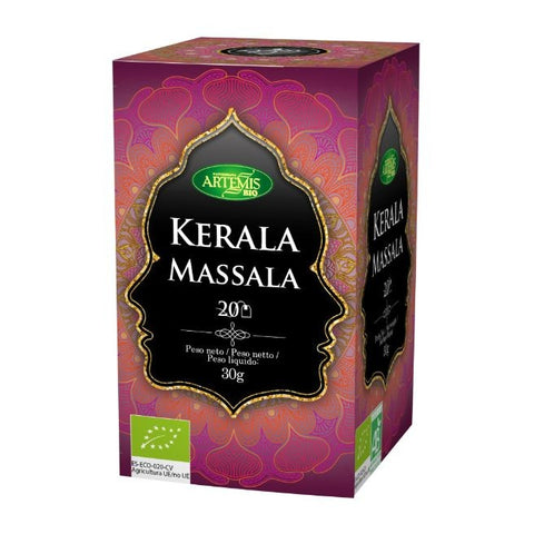 Comprar online KERALA MASSALA 20 Filtros ECO SIN TEINA de ARTEMISBIO. Imagen 1
