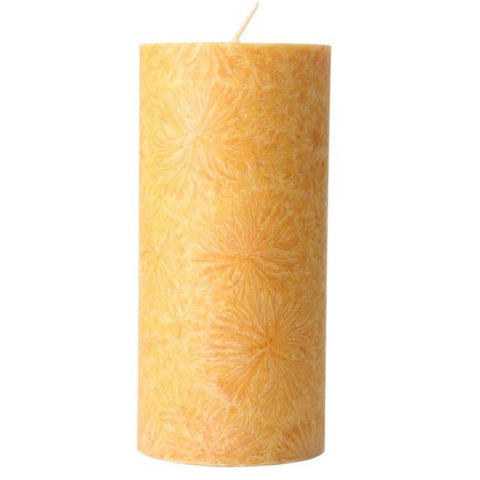 Comprar online VELA CILINDRICA PILAR AMARILLA de KERZERMAN. Imagen 1