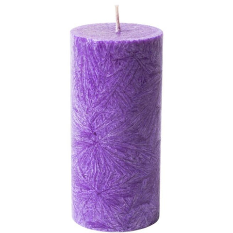 Comprar online VELA CILINDRICA PILAR VIOLETA de KERZERMAN. Imagen 1