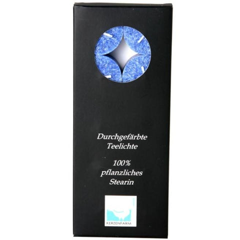Comprar online VELA DE TE AZUL (10 uds) de KERZERMAN. Imagen 1