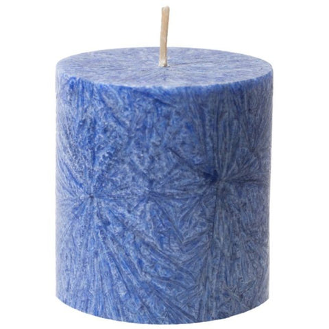 Comprar online VELA PILAR PEQUEðA AZUL de KERZERMAN. Imagen 1