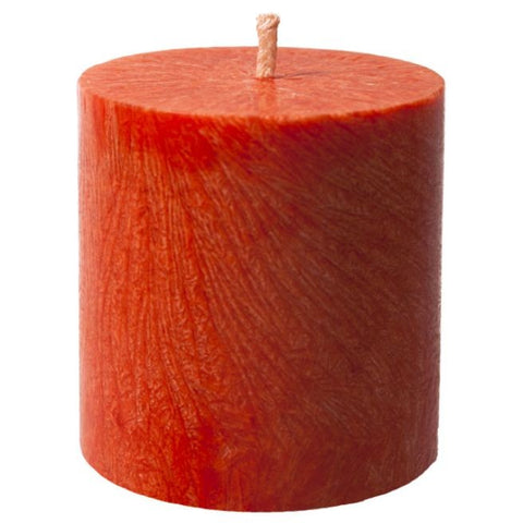 Comprar online VELA PILAR PEQUEðA NARANJA de KERZERMAN. Imagen 1