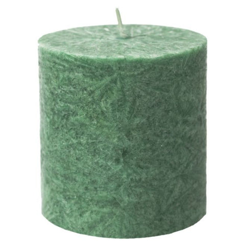 Comprar online VELA PILAR PEQUEðA VERDE de KERZERMAN. Imagen 1