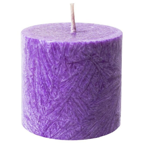 Comprar online VELA PILAR PEQUEÑA VIOLETA de KERZERMAN. Imagen 1